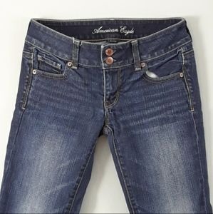 AEO EUC Artist ankle length jeans